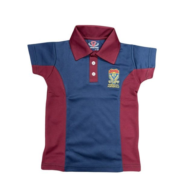 HSP Boys Sport Top Navy/ Maroon
